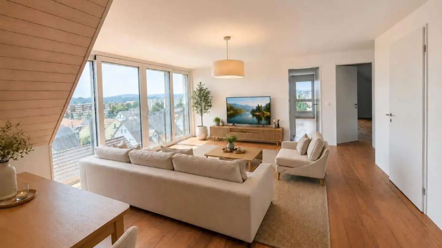 Attique à vendre - Lachenstrasse 15, 8184 Bachenbülach