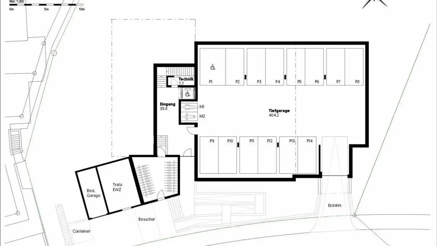 Garage individuel à vendre - Rebbergstrasse 3, 8157 Dielsdorf
