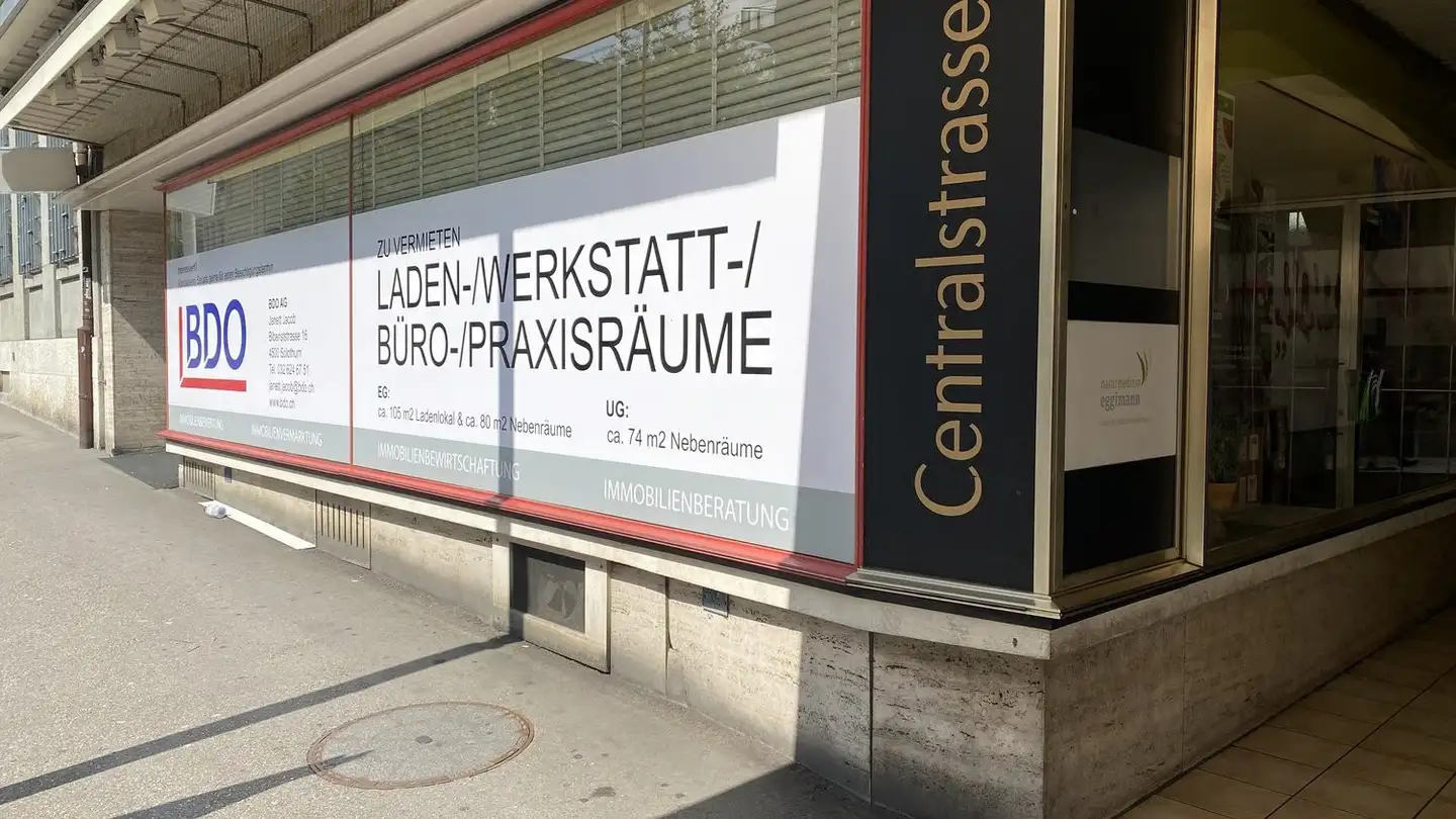Commercial à louer - Centralstrasse 4, 2540 Grenchen