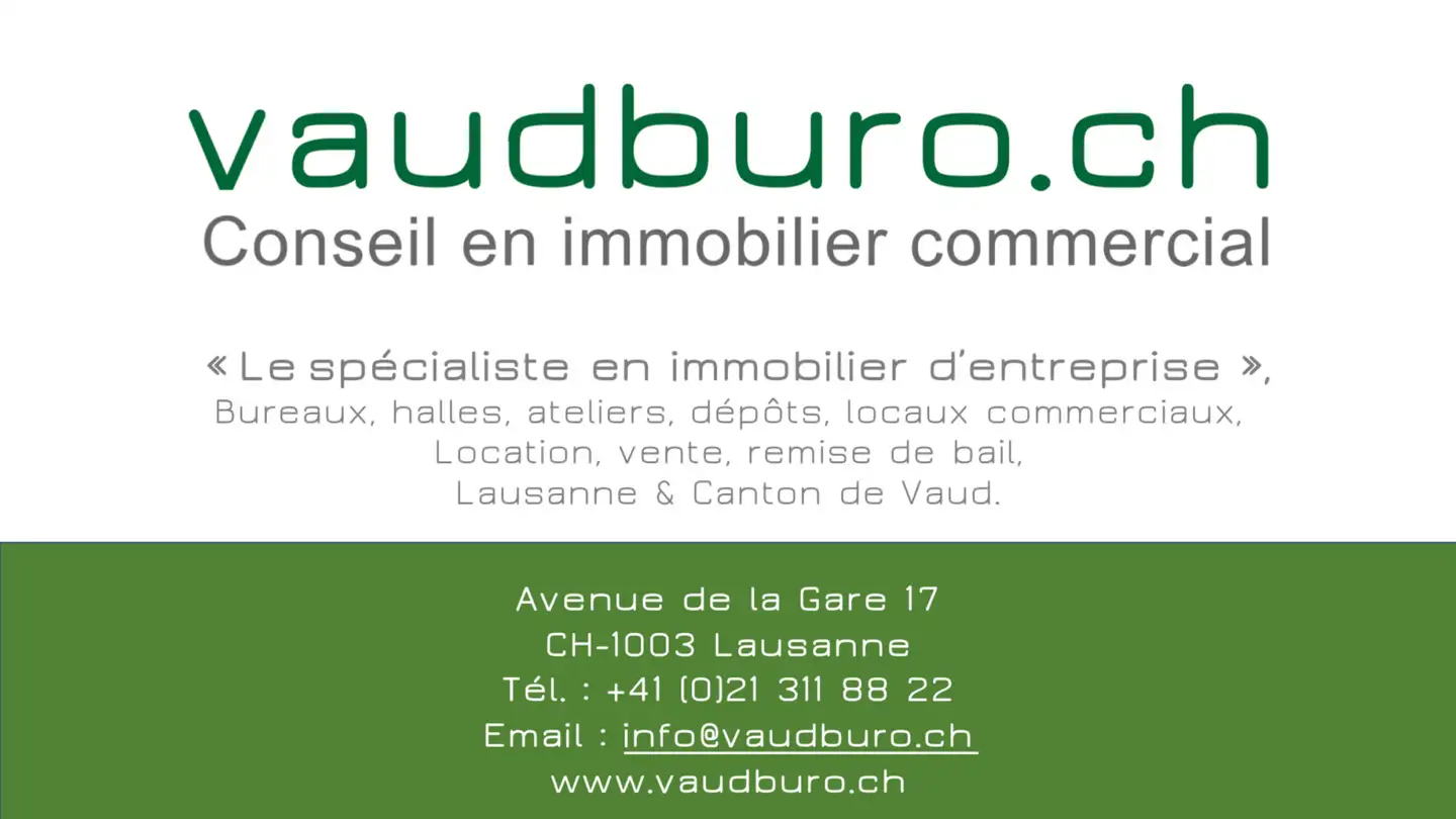 Shop for rent - 1020 Renens VD