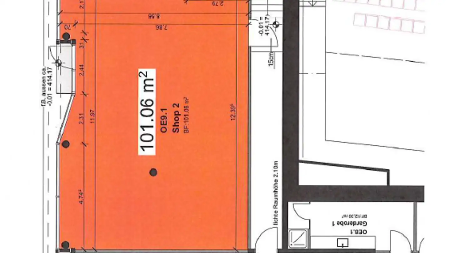 Commerciale in affitto - Obere Bahnhofstrasse 56, 8640 Rapperswil SG - Photo 3