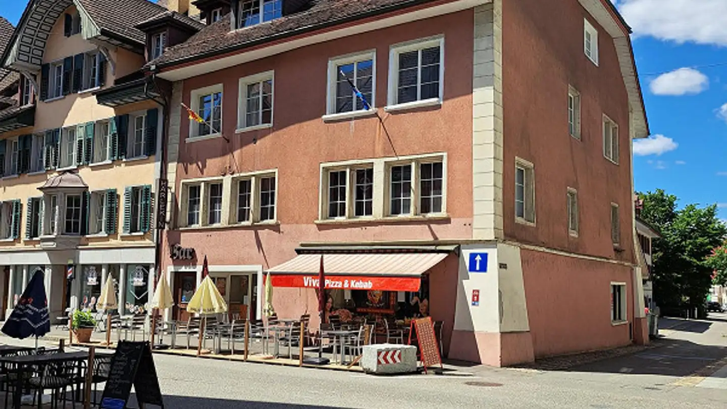 Mischgenutztes Gebäude kaufen - Hauptgasse 2, 5507 Mellingen