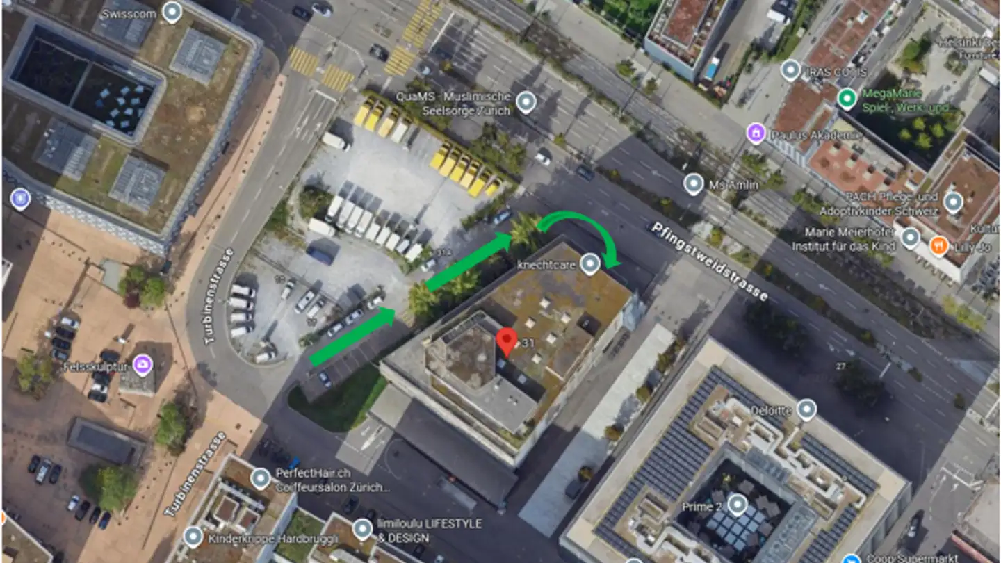 Storage space for rent - Pfingstweidstrasse 31, 8005 Zürich