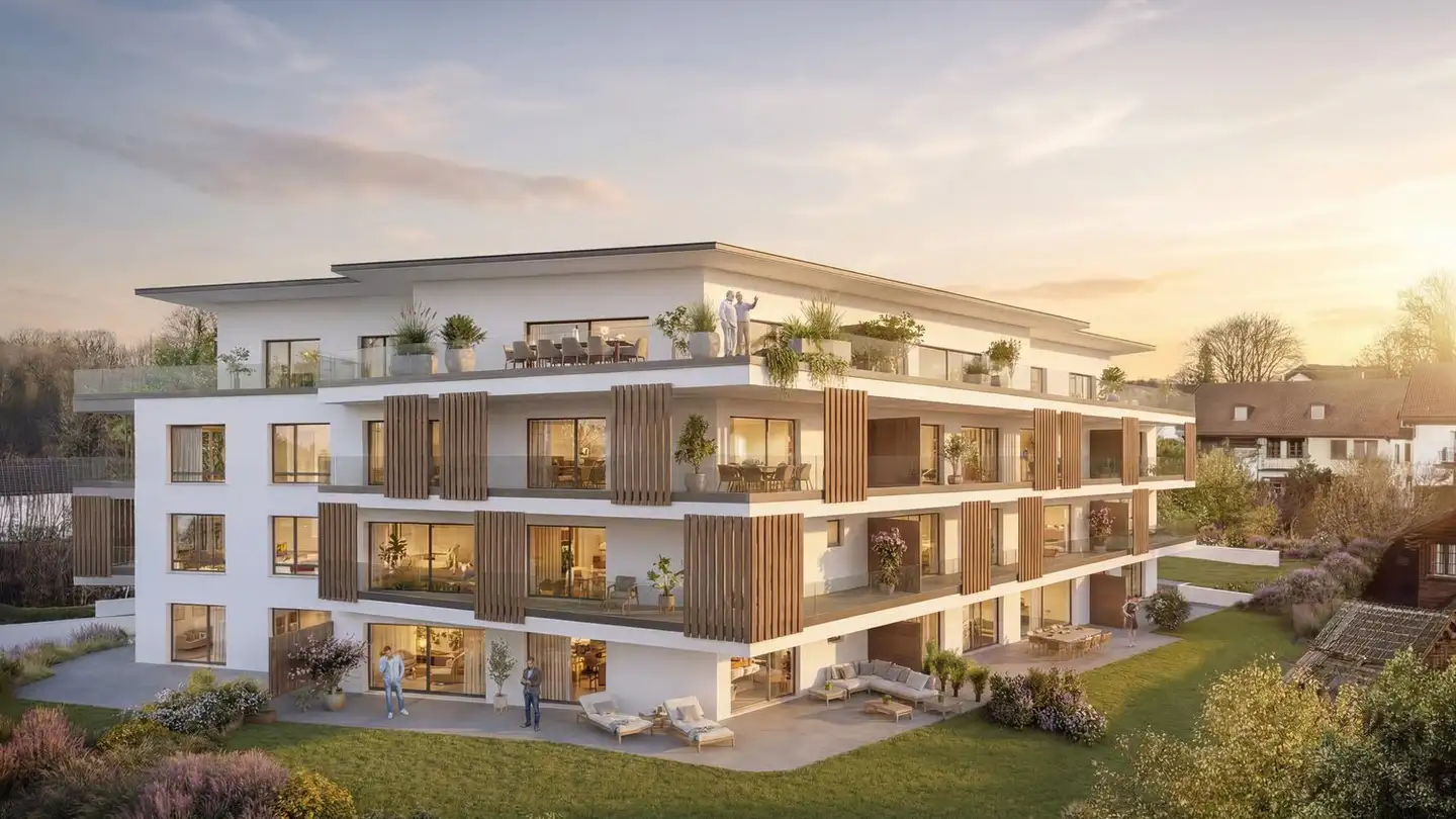 Terrassenwohnung kaufen - 1618 Châtel-St-Denis