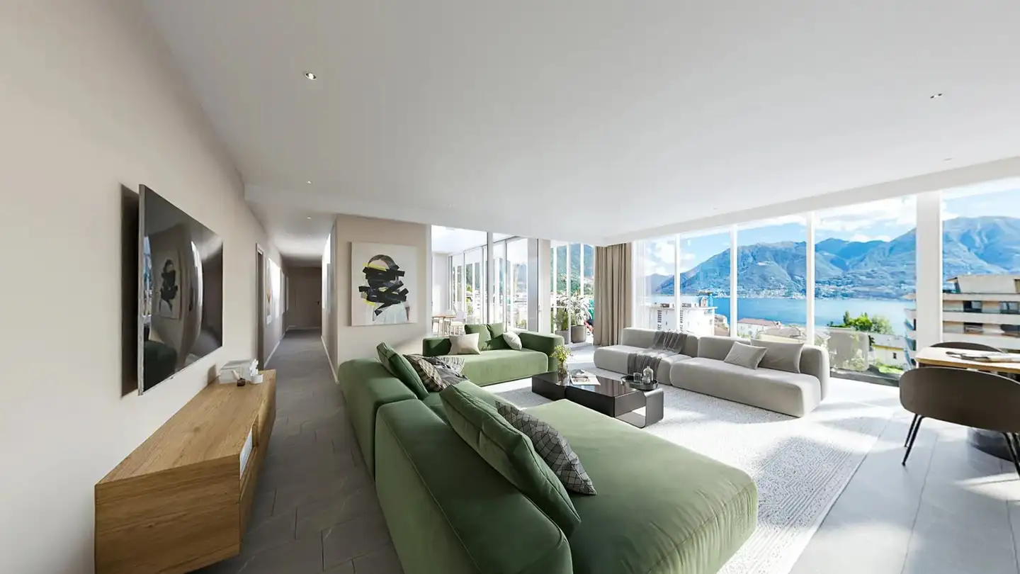Attique à vendre - Via Rinaldo Simen 19, 6648 Minusio