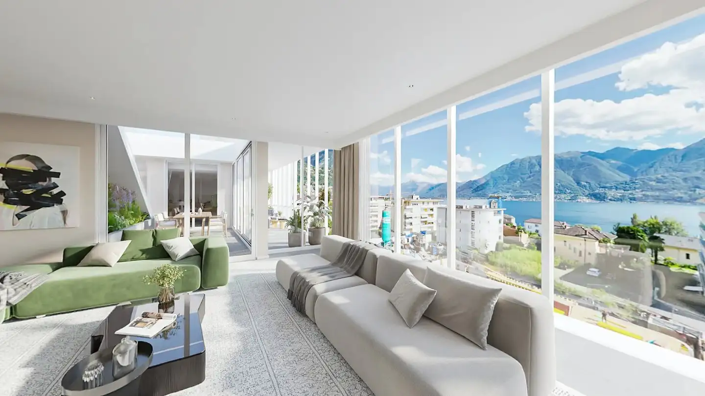 Attique à vendre - Via Rinaldo Simen 19, 6648 Minusio - Photo 2