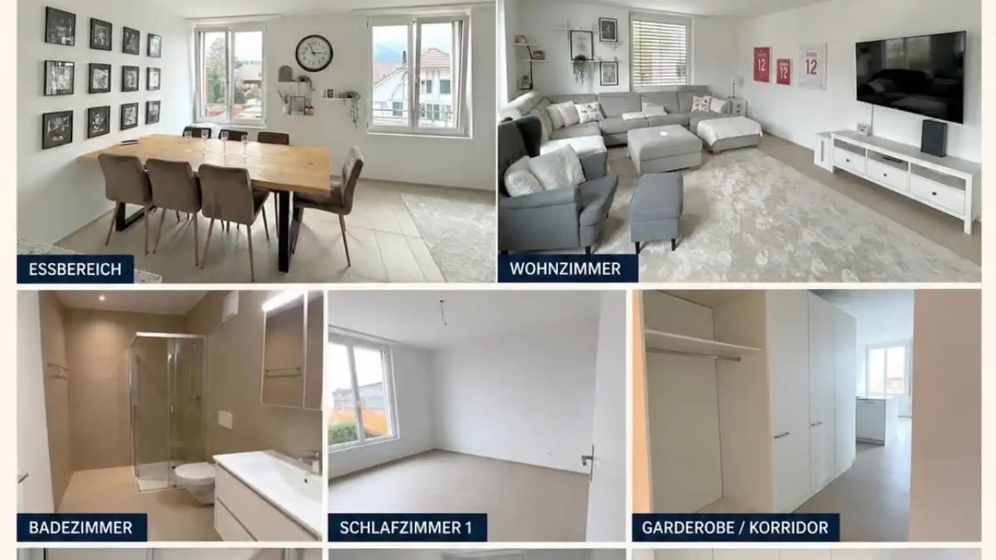 Apartment for rent - Dorfstrasse 34, 3661 Uetendorf - Photo 4