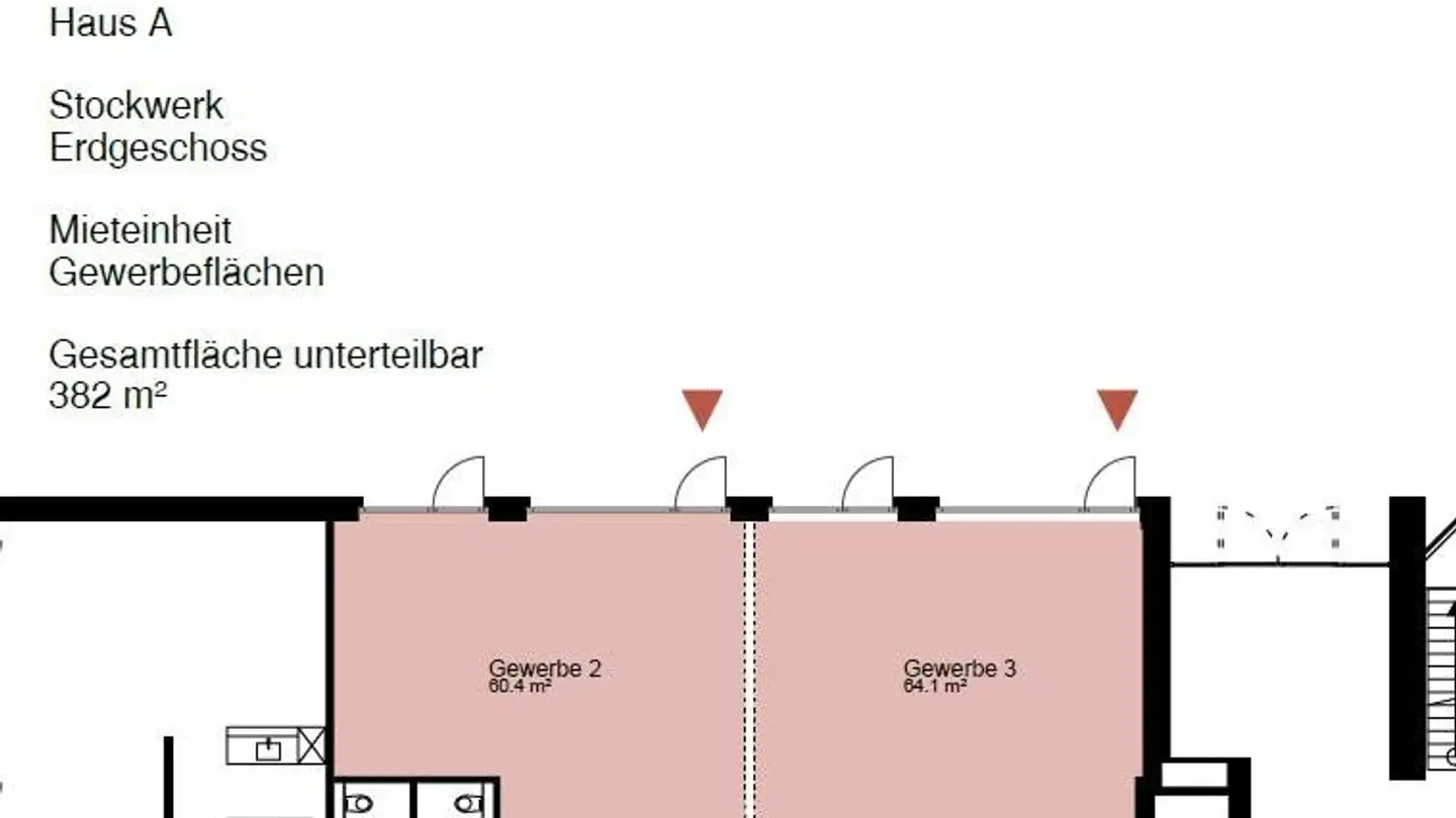 Commerciale in affitto - Wolfgangstrasse 80, 9014 St. Gallen - Photo 3