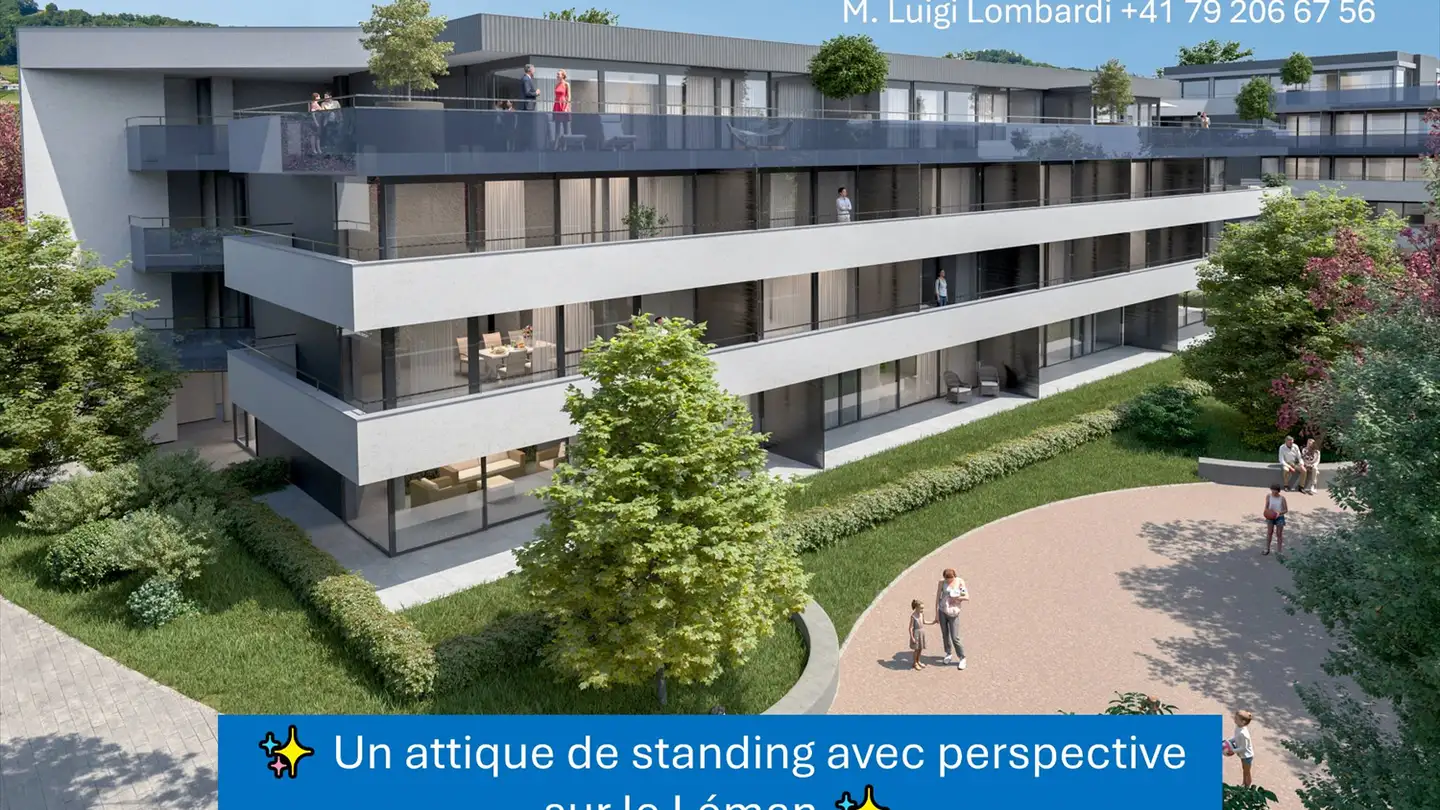 Attique à vendre - 1180 Rolle