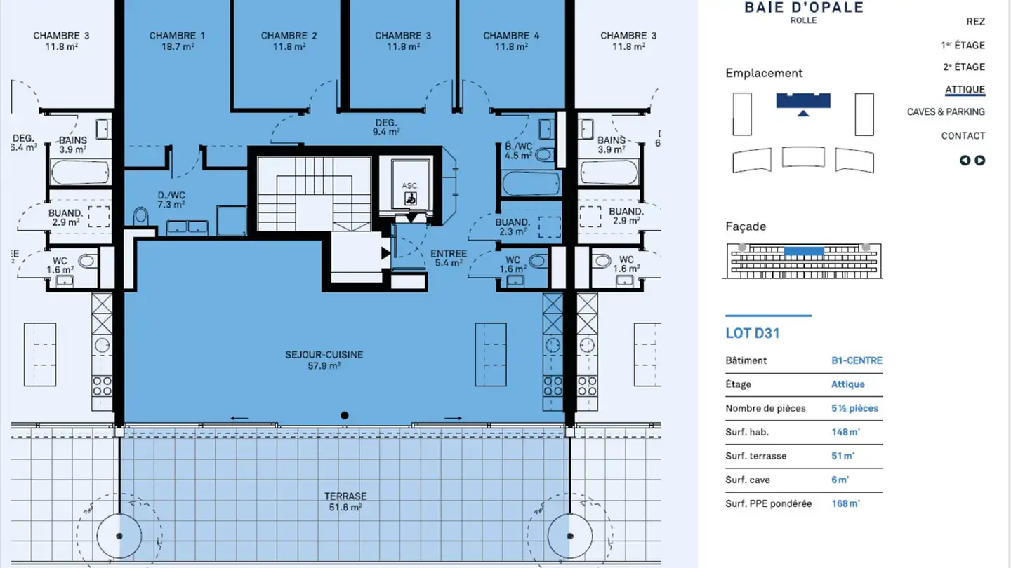 Appartement à vendre - 1180 Rolle - Photo 2