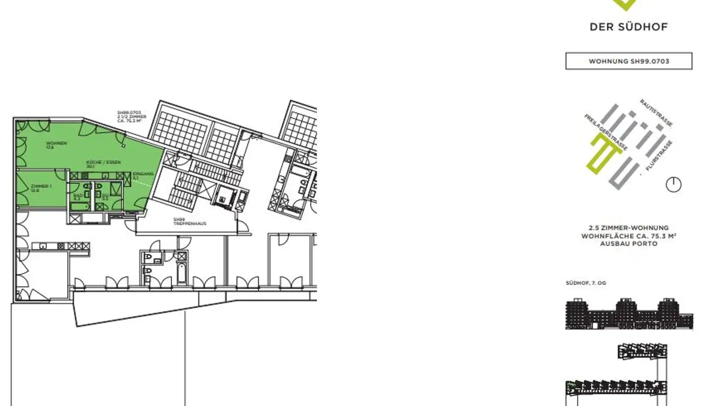 Wohnung mieten - Freilagerstrasse 99, 8047 Zürich - Foto 2