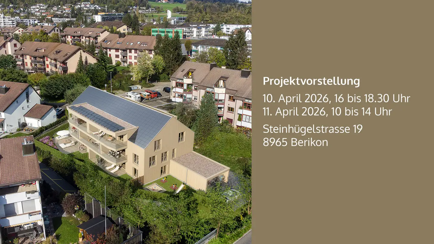Wohnung kaufen - Steinhügelstrasse, 8965 Berikon