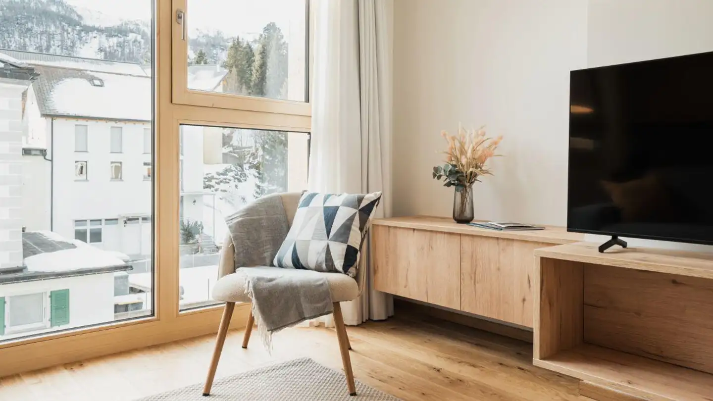 Möblierte Wohnung kaufen - Strada Del Curill 10c, 6565 S. Bernardino