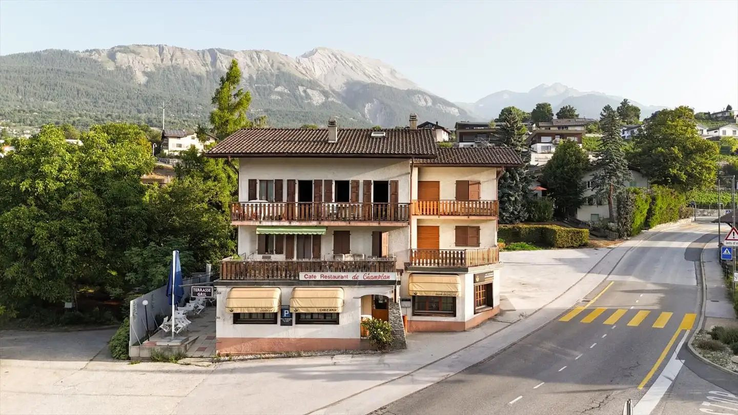 Restaurant for sale - Route De Sion 2, 1971 Champlan (Grimisuat)