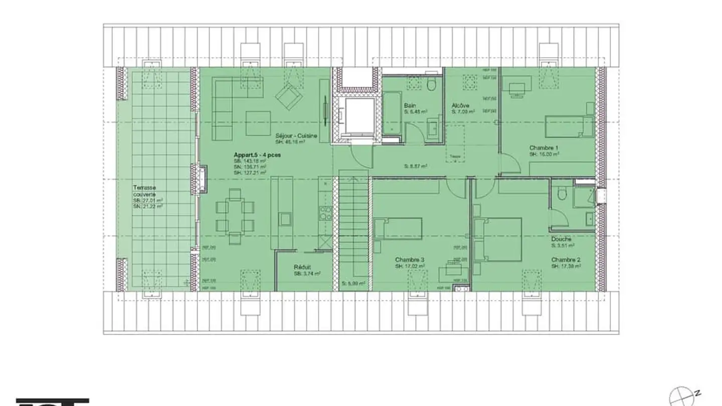 Appartement à vendre - Route De Poliez-Le-Grand, 1041 Bottens - Photo 3