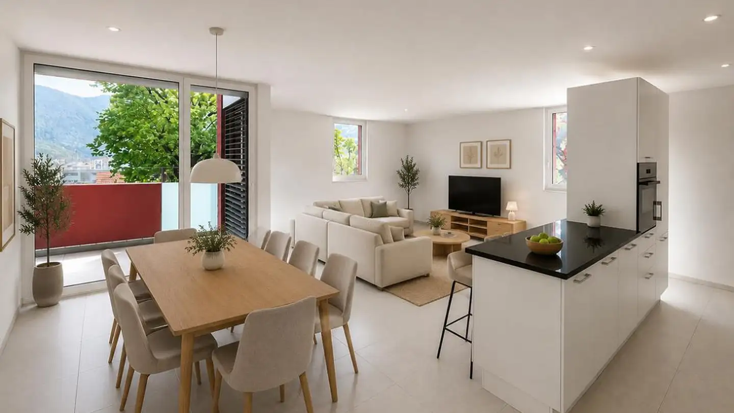 Appartamento in affitto - Via Campagnole, 6802 Rivera