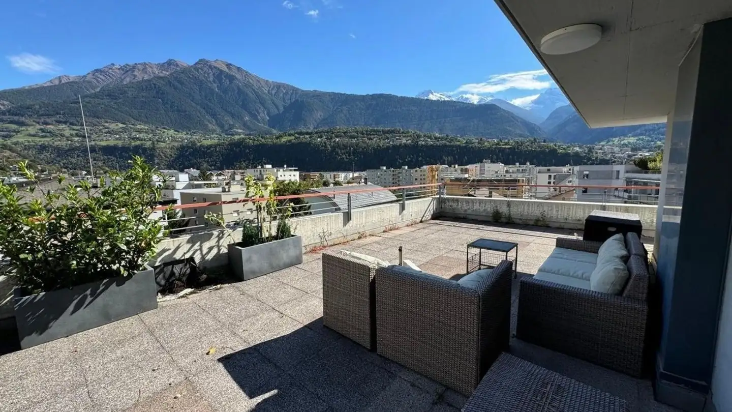 Attique à louer - Landstrasse 2, 3904 Naters