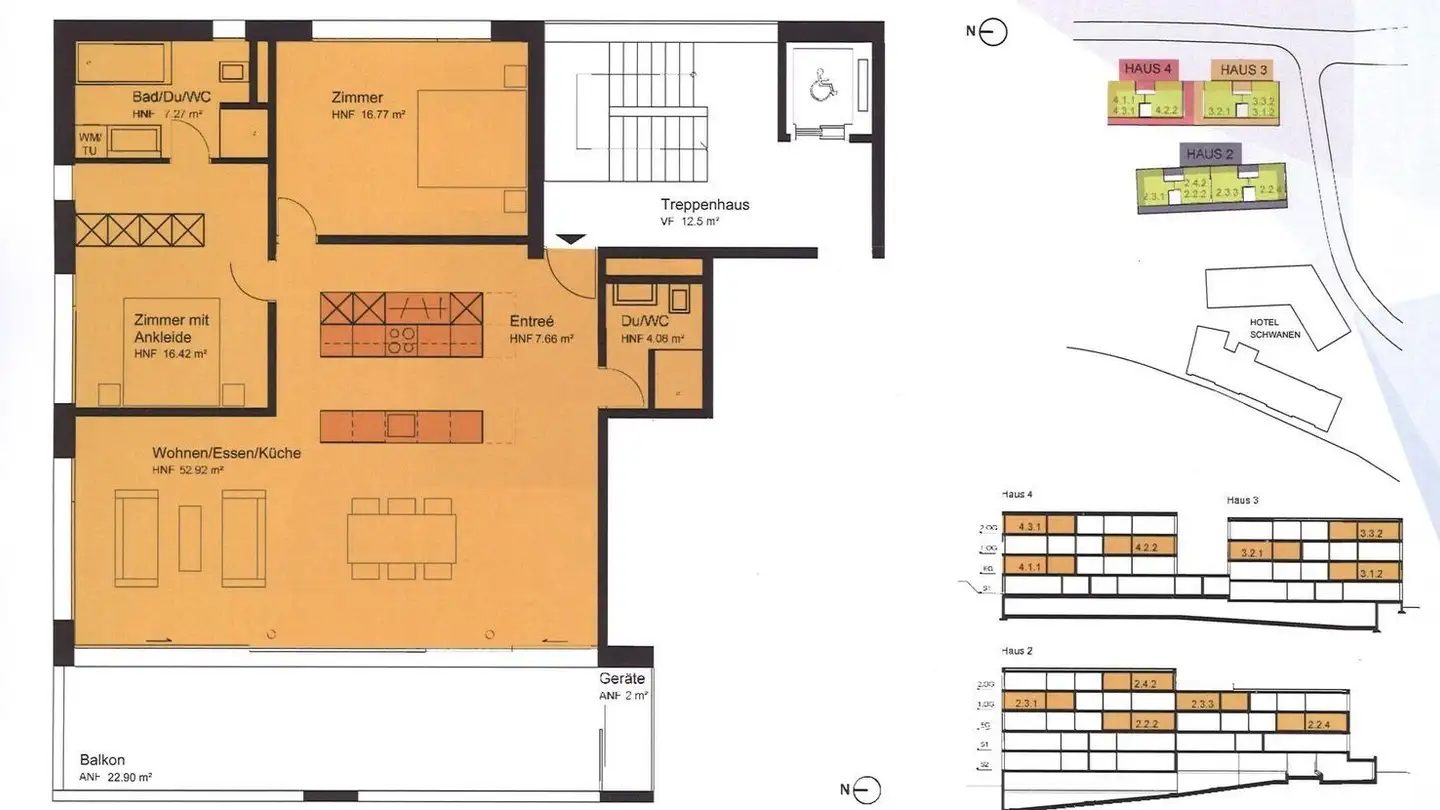 Appartamento in affitto - Hertensteinstrasse, 5415 Nussbaumen AG - Photo 4