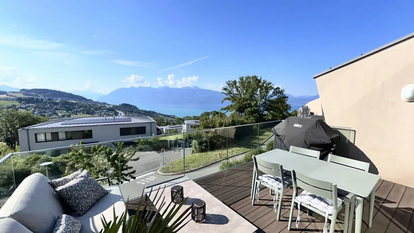 Appartement en terrasse à louer - Chemin Du Crêt-Ministre 1090, 1090 La Croix (Lutry)