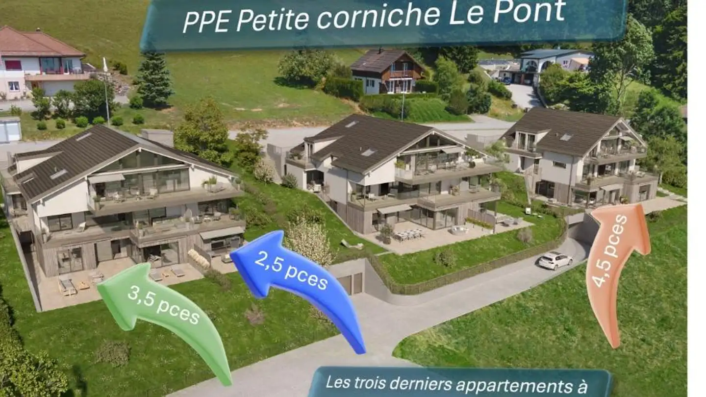 Appartement à vendre - Petite Corniche 18, 1342 Le Pont