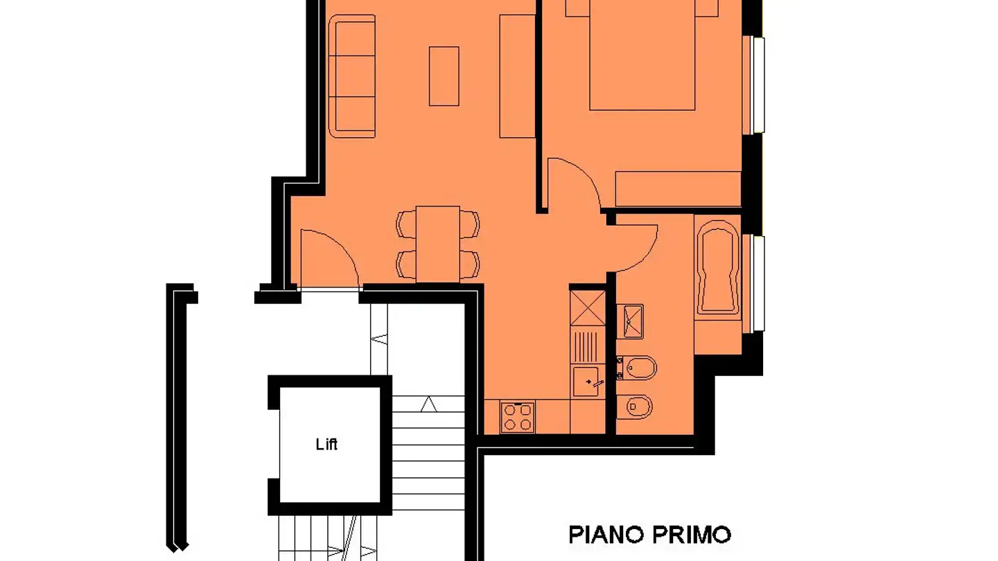 Appartement à louer - Via Cantonale 12, 6855 Stabio