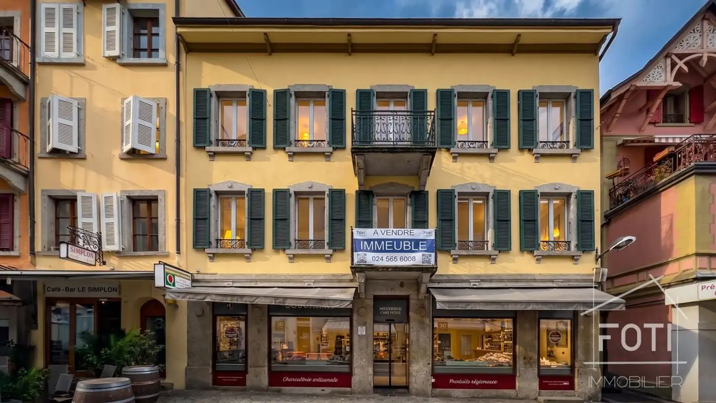 Residential building for sale - Avenue De La Gare 5, 1870 Monthey