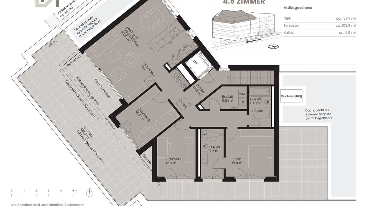 Attico in vendita - Chäppelimattstrasse 7, 6030 Ebikon - Foto 4
