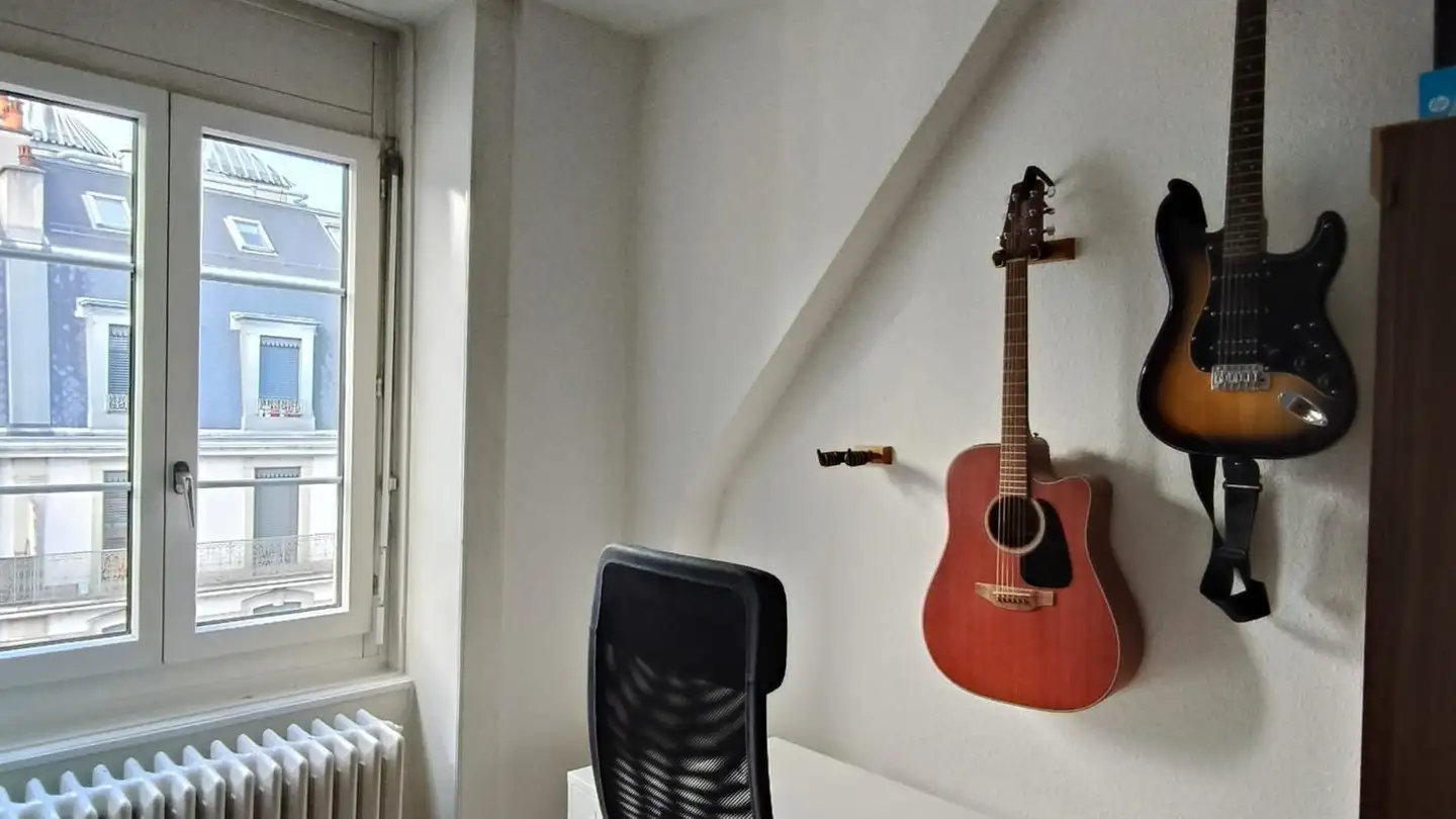 Stanza singola in affitto - Rue Voltaire, 1201 Genève - Foto 3