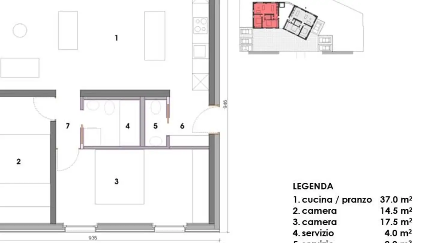 Appartamento in affitto - In Caisgéll 80, 6703 Osogna - Photo 4