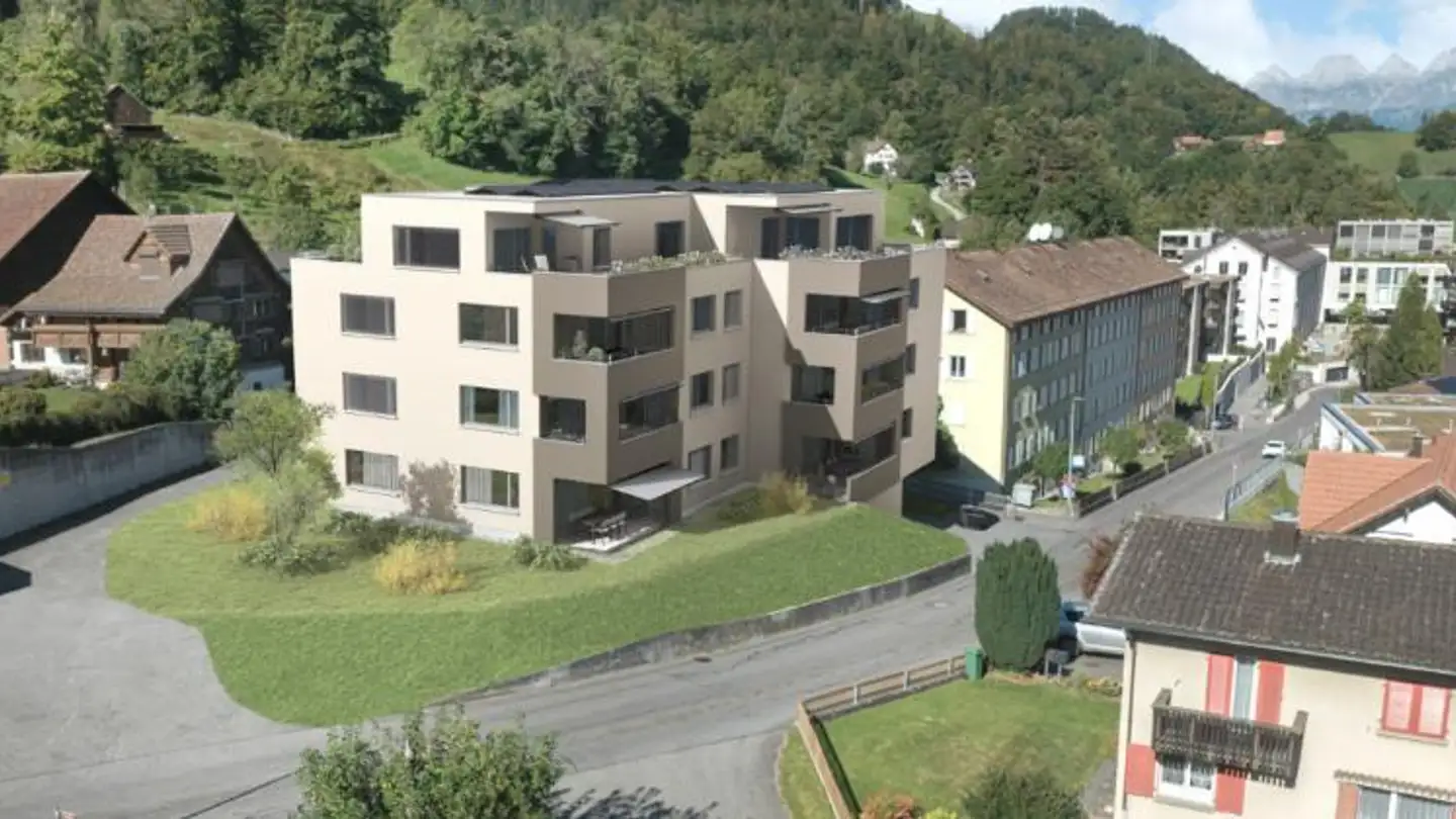 Terrassenwohnung mieten - Fabrikstrasse 34, 8887 Mels