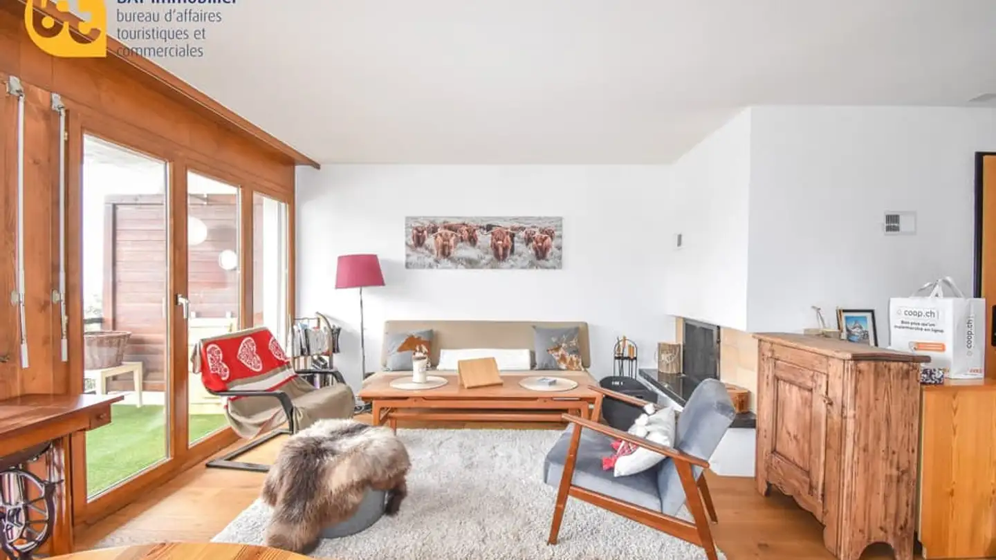 Appartamento in affitto - Route D'anniviers 16, 3967 Vercorin - Photo 4