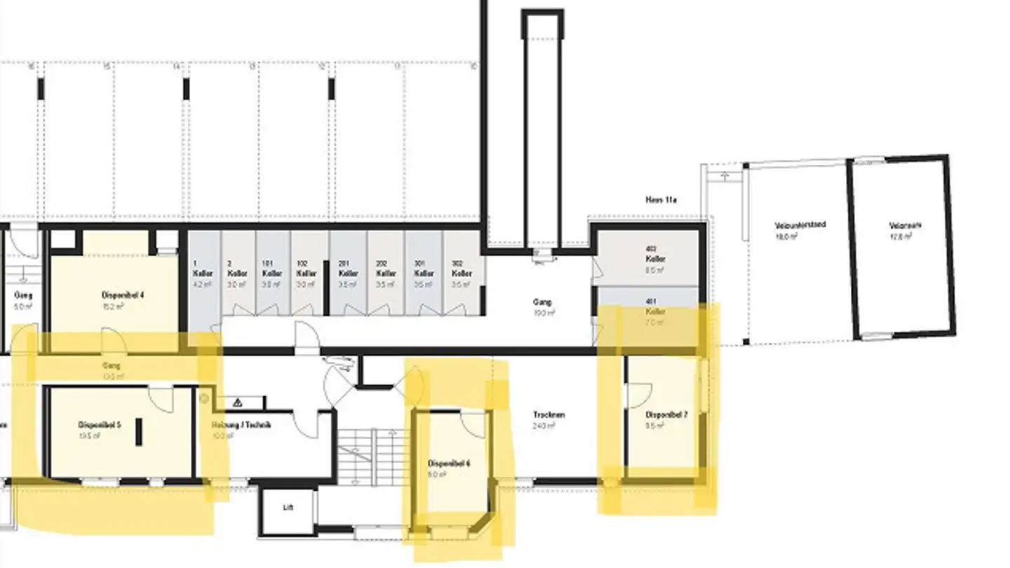 Storage space for rent - Nordstrasse, 9532 Rickenbach b. Wil - Photo 3