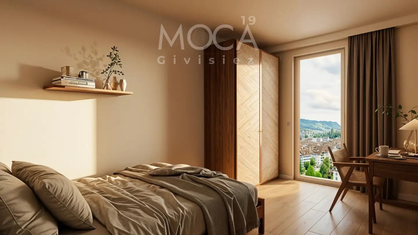 Appartamento in affitto - Route Du Mont-Carmel 19, 1762 Givisiez - Foto 2