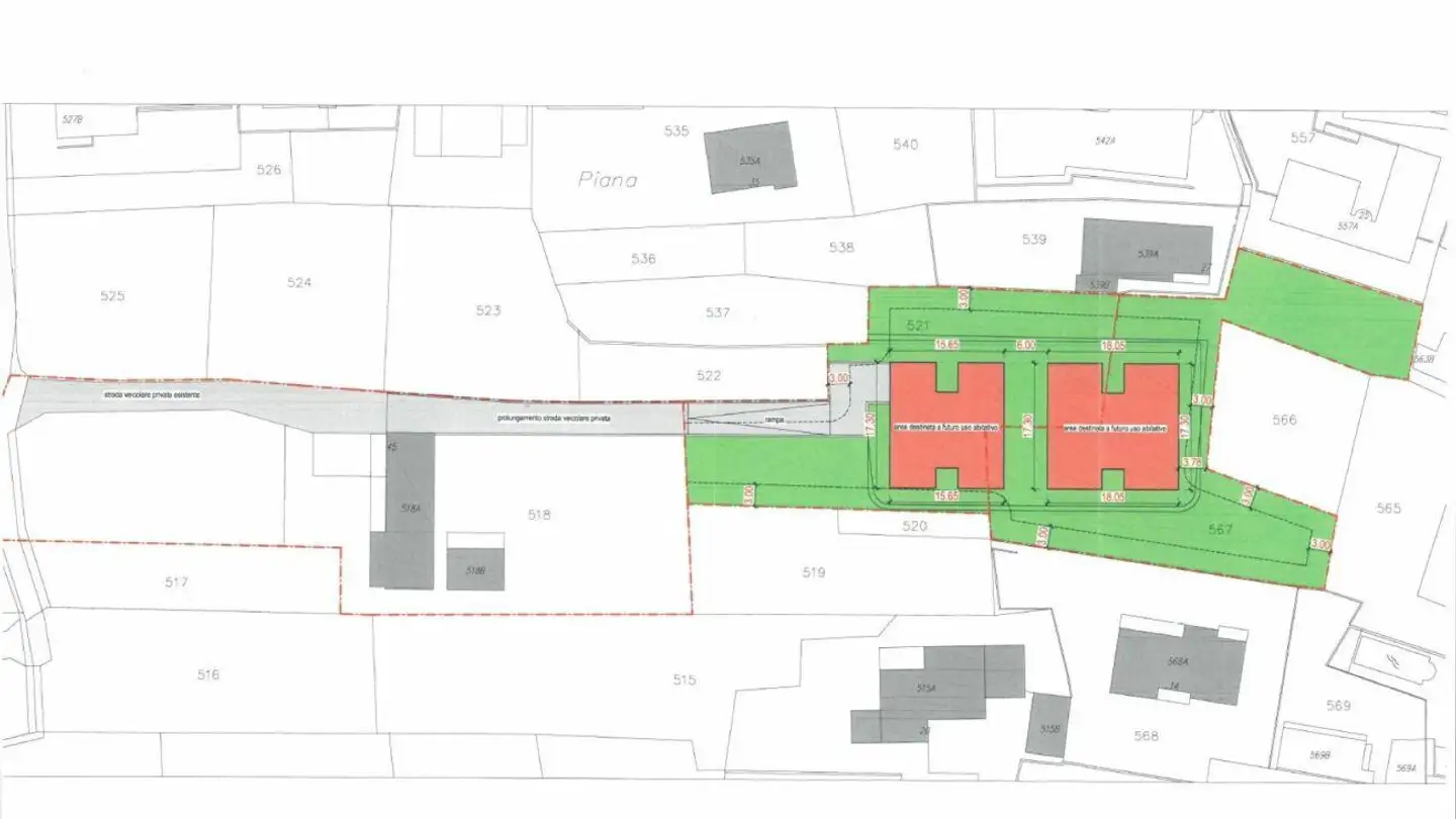 Constructible plot for sale - Via San Giorgio, 6827 Brusino Arsizio