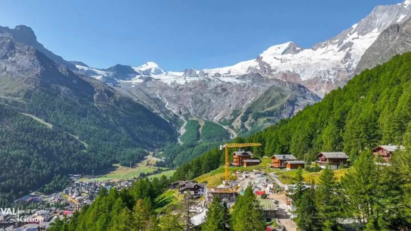 Terrain constructible à vendre - Hohneggweg, 3906 Saas-Fee