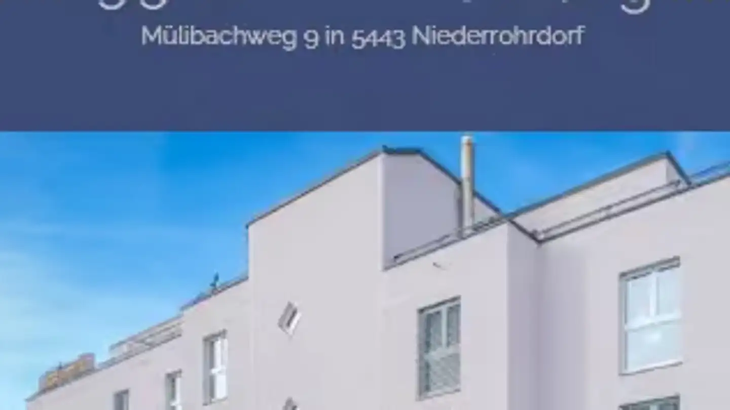 Appartamento in affitto - Mülibachweg 9, 5443 Niederrohrdorf