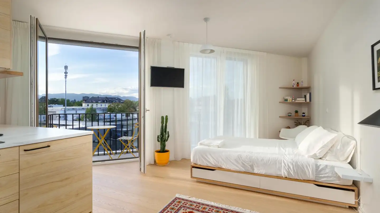 Möblierte Wohnung mieten - Rue Des Charbonniers 1, 1225 Chêne-Bourg - Foto 2