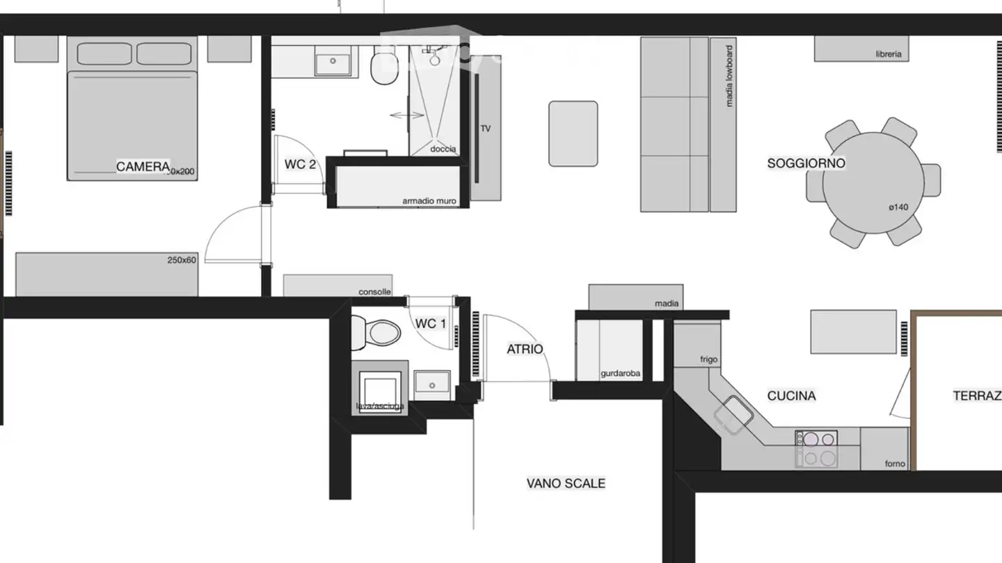 Wohnung mieten - 6600 Muralto - Foto 3