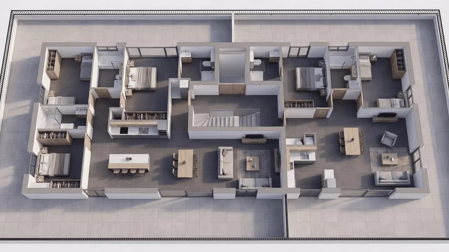 Penthouse mieten - Mittelweg 40, 3942 Raron - Foto 4