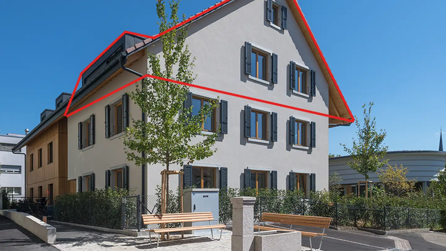 Attique à louer - Münsterplatz 9, 4102 Binningen