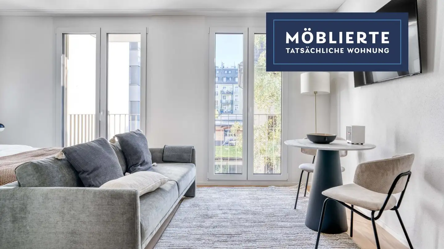 Möblierte Wohnung mieten - Martastrasse 121, 8003 Zürich