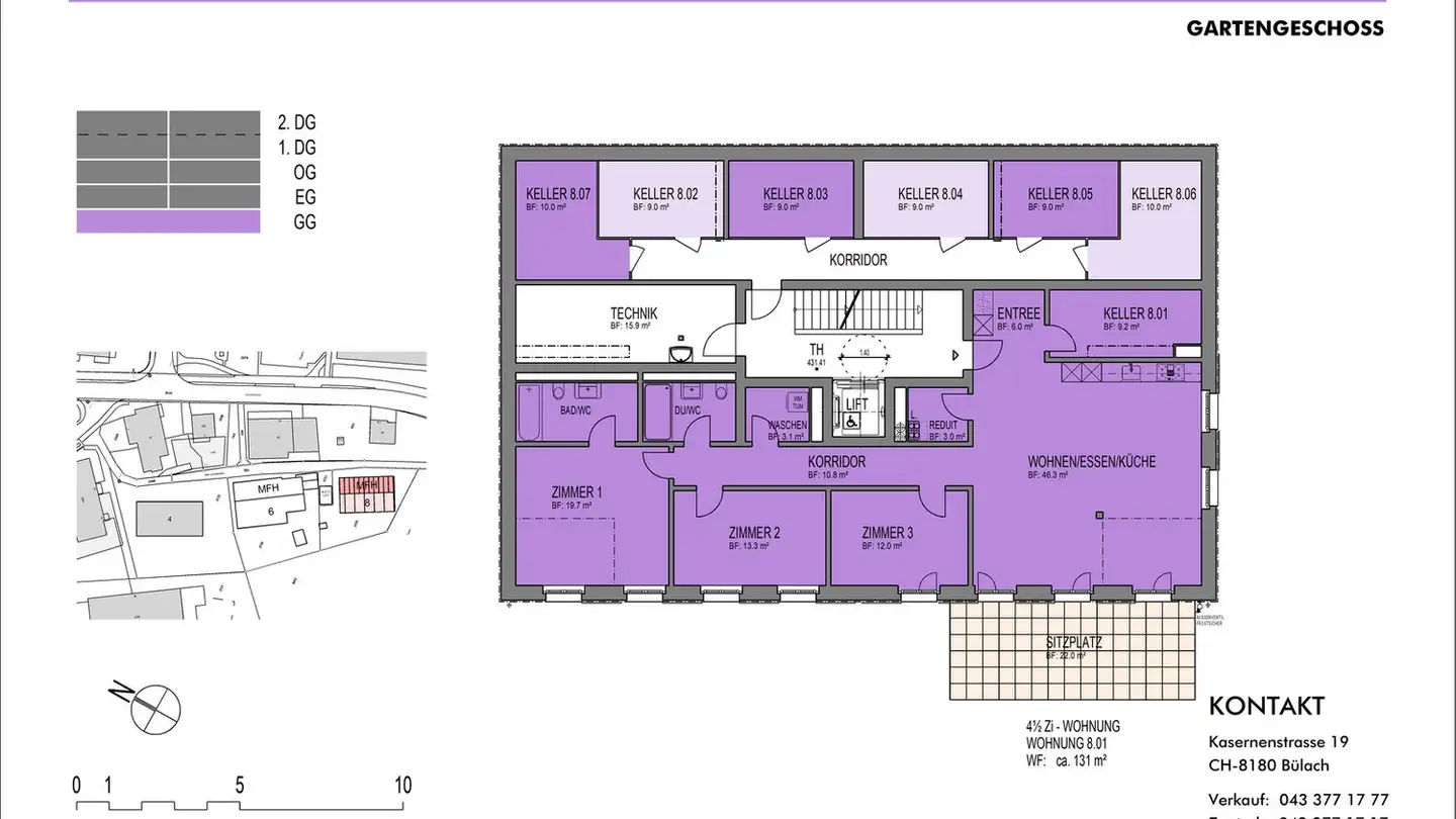 Wohnung kaufen - Alte Landstrasse 8, 8185 Winkel - Foto 2