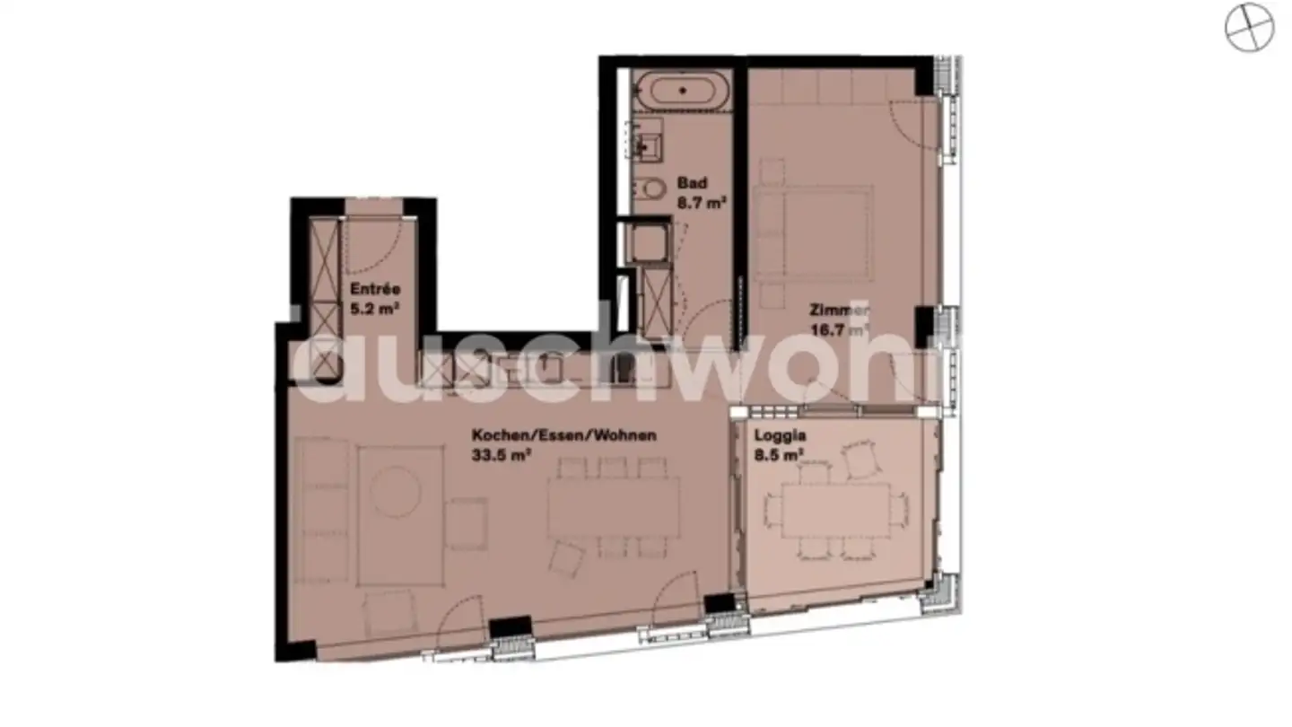 Wohnung mieten - 8004 Zürich
