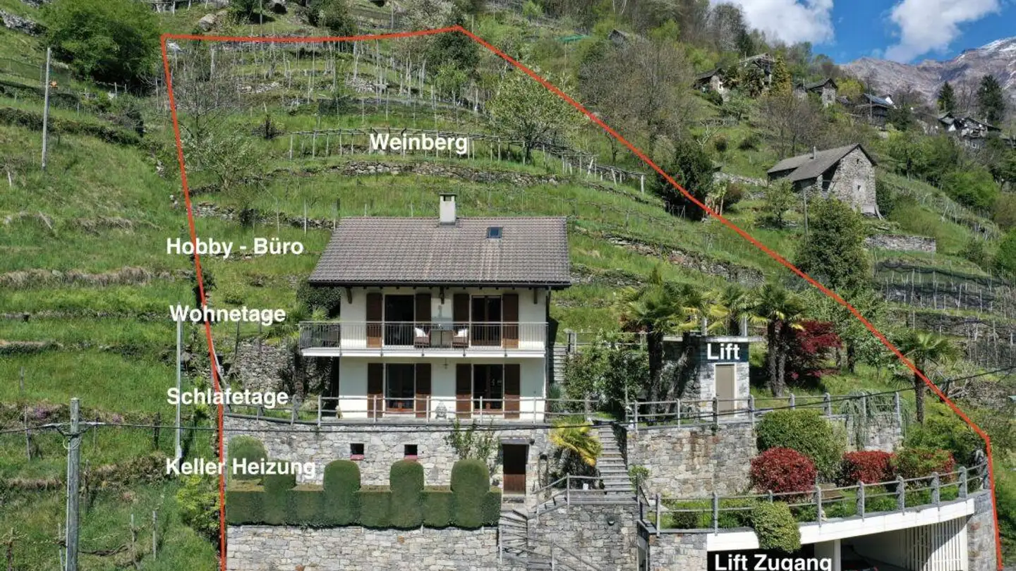 Einfamilienhaus kaufen - 6647 Mergoscia