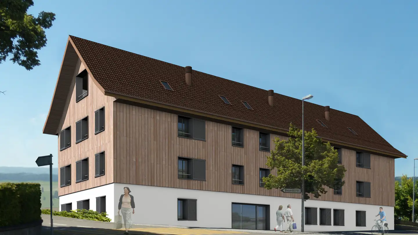Appartement à louer - Dorfstrasse 1, 5624 Bünzen