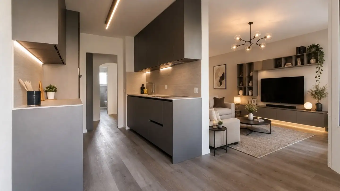 Appartement à louer - Via Vergiò, 6932 Breganzona - Photo 4