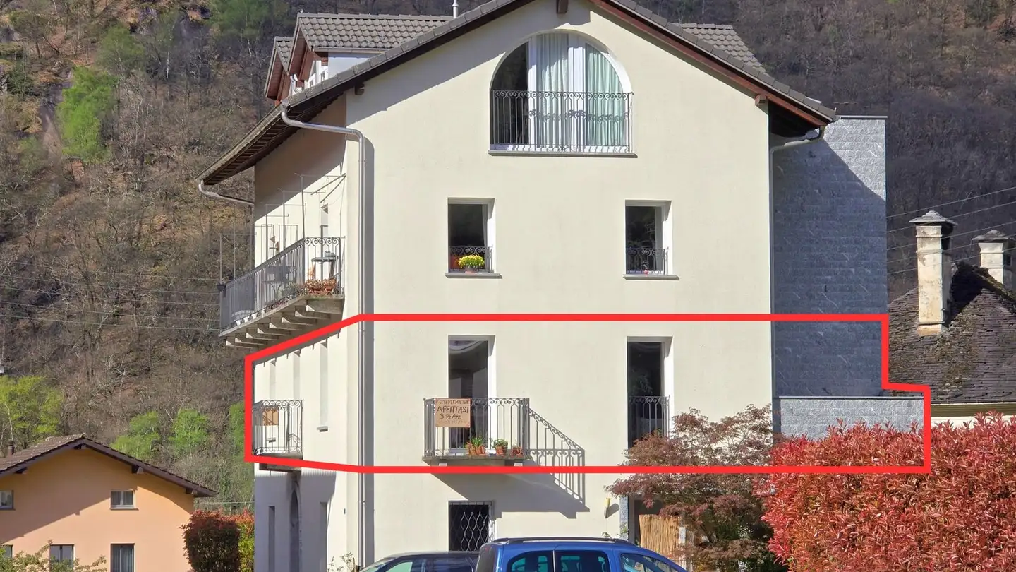 Appartement à louer - Via Principale 37, 6690 Cavergno