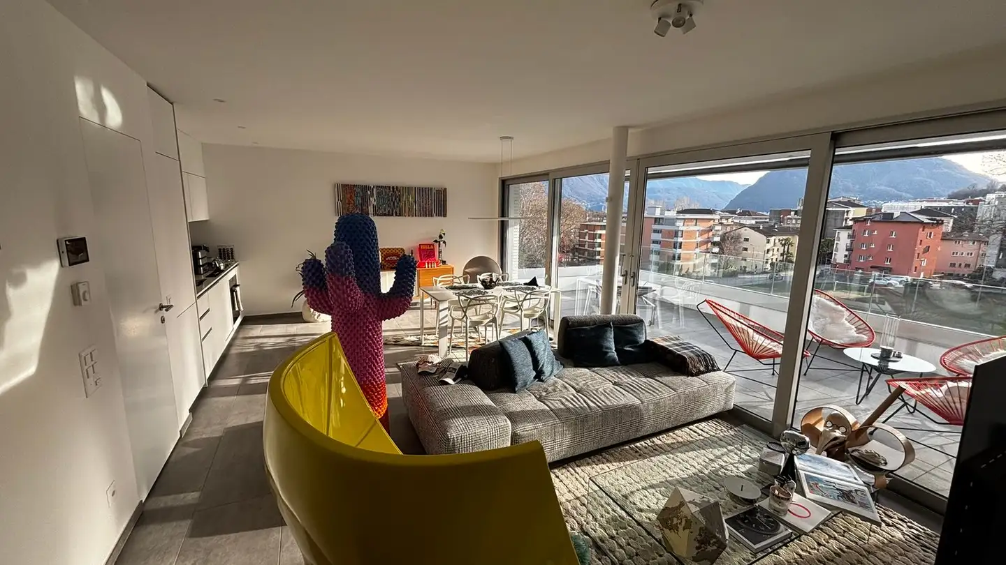 Apartment for rent - Via Cabione 2, 6900 Massagno