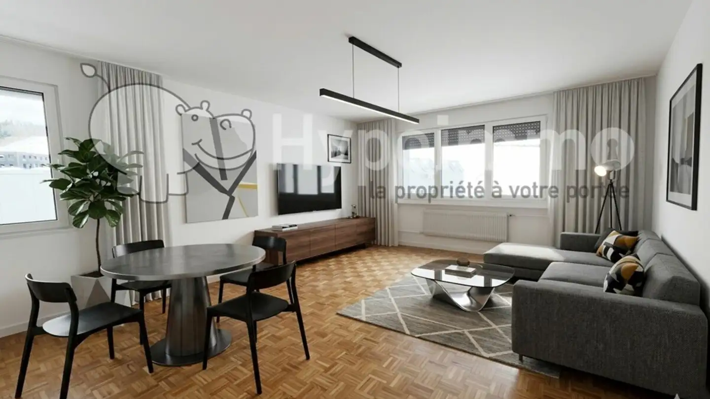 Wohnung mieten - Route De La Jaluse 4, 2400 Le Locle