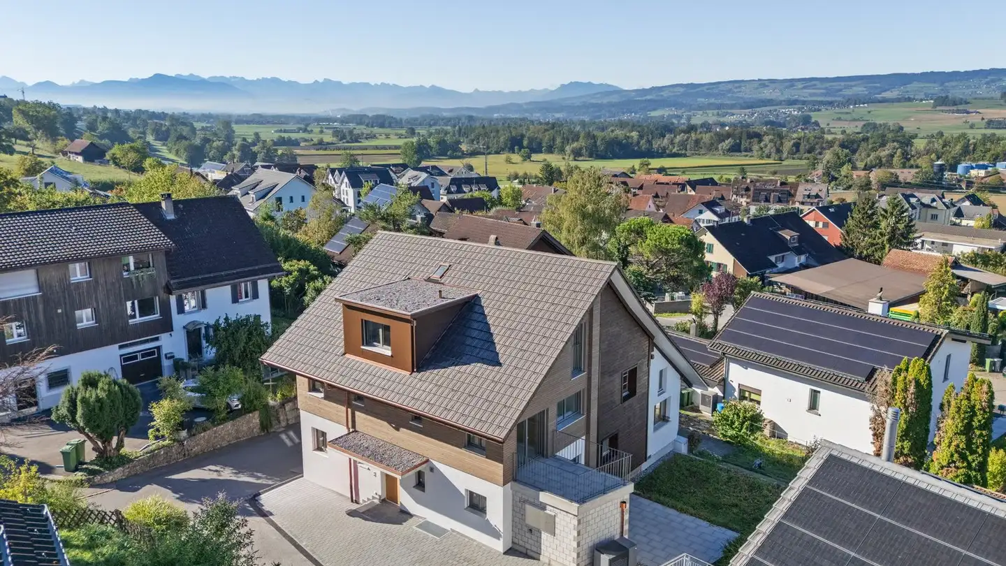 Semi-detached house for sale - Berghofstrasse 7a, 8918 Unterlunkhofen